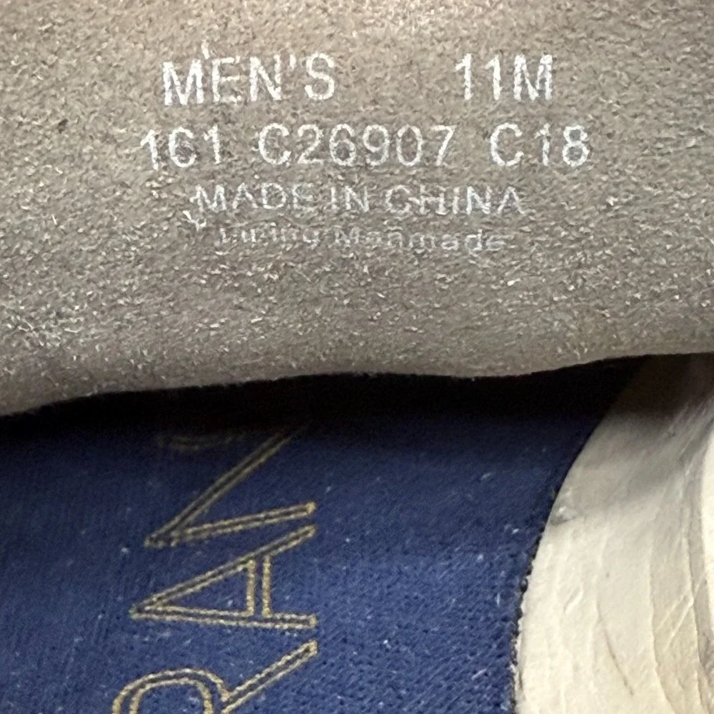 Cole Haan Zero Grand Remastered Oxfords Mens 11 M Gray Suede Business Casual